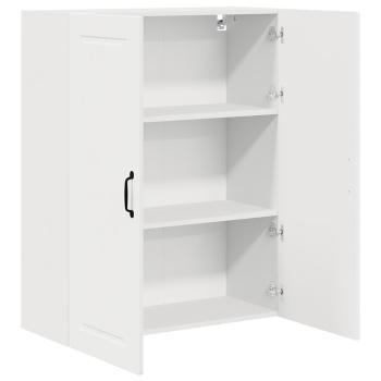 Küchenwandschrank mit Regal Weiß 80 x 31 x 100 cm Holzwerkstoff