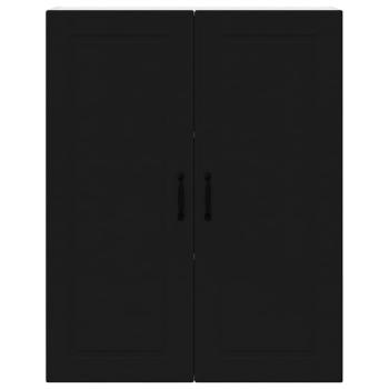 Küchenwandschrank Schwarz 80 x 31 x 100 cm Holzwerkstoff