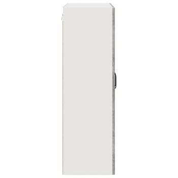 Küchenwandschrank Beton Grau 80 x 31 x 100 cm Holzwerkstoff