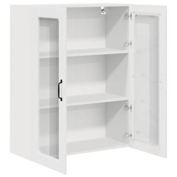 Küchenwandschrank Hochglanz Weiß 80 x 31 x 100 cm Holzwerkstoff