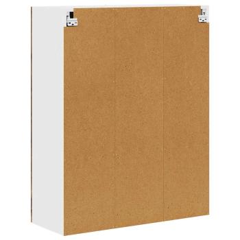 ARDEBO.de - Küchenwandschrank mit Regal Geräucherte Eiche 80 x 31 x 100 cm