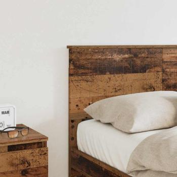 Kopfteil mit Kopfteil Altholz 135 cm Holzwerkstoff