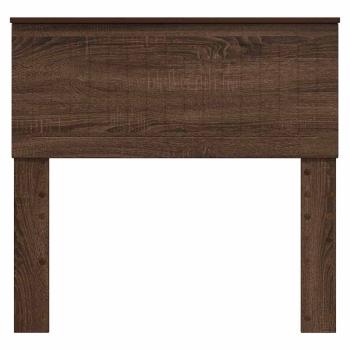 Kopfteil mit Kopfteil Braun Eichen-Optik 90 cm Holzwerkstoff