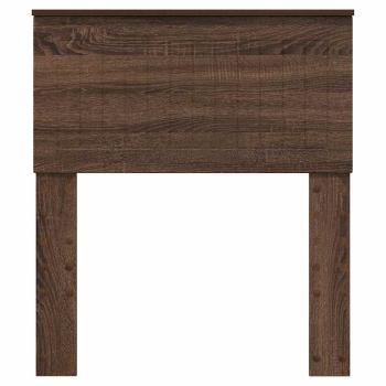 Kopfteil mit Kopfteil Braun Eichen-Optik 75 cm Holzwerkstoff