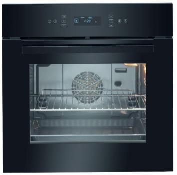 ARDEBO.de Bomann EBO 7912 EEK: A Einbaubackofen, 60 cm breit, 67 L, Pyrolyse, 12 Funktionen, AirFry, Kindersicherung, schwarz