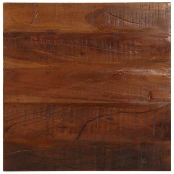 ARDEBO.de - Tischplatte 40x40x2,5 cm Quadratisch Altholz Massiv