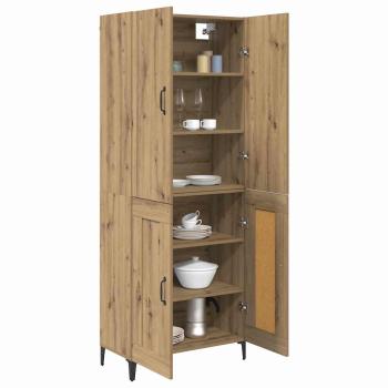 Highboard Artisan-Eiche 69,5 x 34 x 180 cm Holzwerkstoff