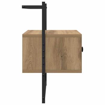Nachttisch 2 pcs Artisan-Eiche 35 x 30 x 51 cm Holzwerkstoff