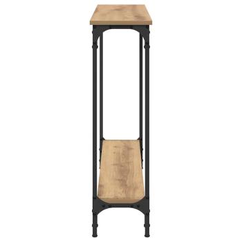 Konsolentisch Artisan-Eiche 102 x 23 x 15.5 cm Holzwerkstoff