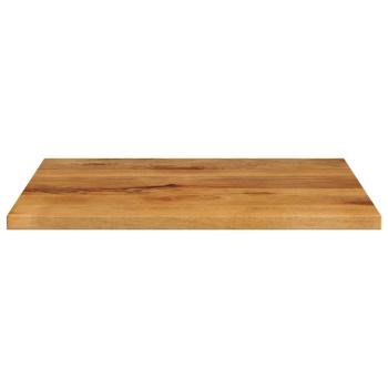 Tischplatte 80x80x2,5 cm Quadratisch Massivholz Mango