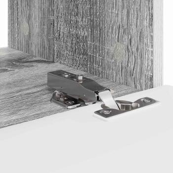 TV-Wandschrank 2 pcs Graues Sonoma 60 x 31 x 29,5 cm