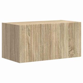 ARDEBO.de - TV-Wandschrank Sonoma 60 x 31 x 29,5 cm Holzwerkstoff