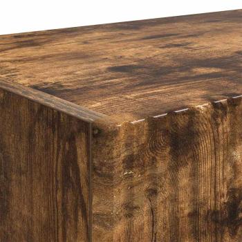 TV-Wandschrank 2 pcs Geräucherte Eiche 60 x 31 x 29,5 cm