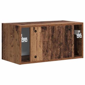 ARDEBO.de - TV-Wandschrank Altholz 60 x 31 x 29,5 cm Holzwerkstoff