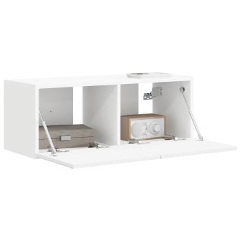TV-Wandschrank Weiß 60 x 31 x 29,5 cm Holzwerkstoff