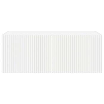 TV-Wandschrank Weiß 60 x 31 x 29,5 cm Holzwerkstoff