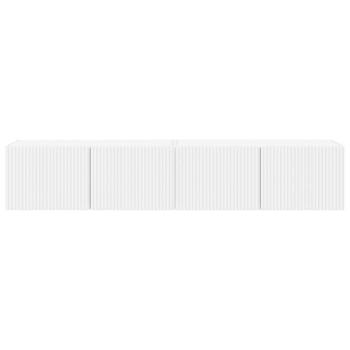 TV-Wandschrank 2 pcs Weiß 60 x 31 x 29,5 cm Holzwerkstoff