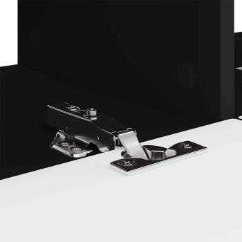 TV-Wandschrank Schwarz 60 x 31 x 29,5 cm Holzwerkstoff