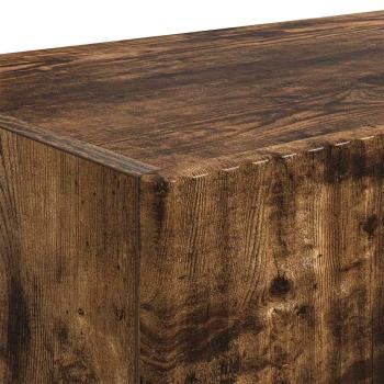 TV-Wandschrank 2 pcs Geräucherte Eiche 60 x 31 x 29,5 cm