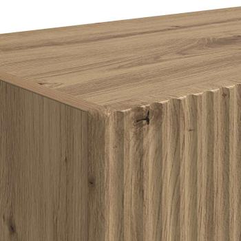 TV-Wandschrank 2 pcs Kunsthandwerk Eiche 60 x 31 x 29,5 cm