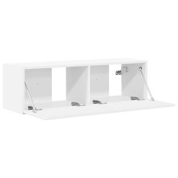 TV-Wandschrank Weiß 60 x 31 x 29,5 cm Holzwerkstoff