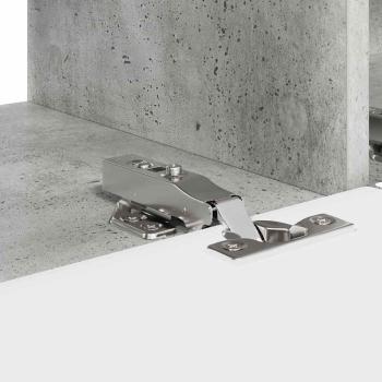 TV-Wandschrank 2 pcs Beton 60 x 31 x 29,5 cm Holzwerkstoff