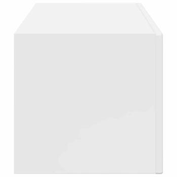 TV-Wandschrank Glänzend Weiß 60 x 31 x 29,5 cm Holzwerkstoff