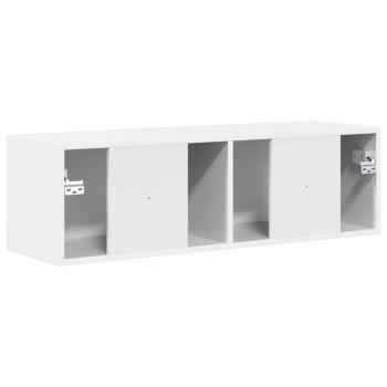 TV-Wandschrank Glänzend Weiß 60 x 31 x 29,5 cm Holzwerkstoff