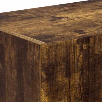 TV-Wandschrank 2 pcs Geräucherte Eiche 60 x 31 x 29,5 cm