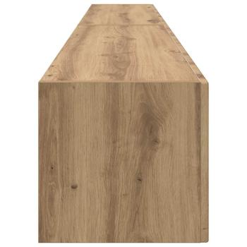 TV-Wandschrank 2 pcs Kunsthandwerk Eiche 60 x 31 x 29,5 cm