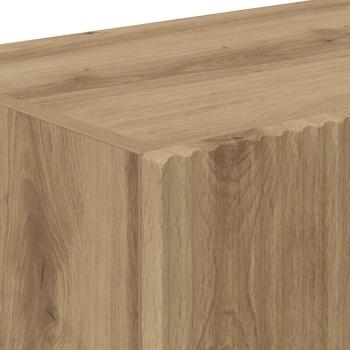 TV-Wandschrank 2 pcs Kunsthandwerk Eiche 60 x 31 x 29,5 cm