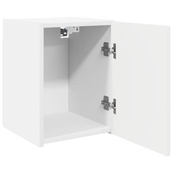 TV-Wandschrank Wandmontiert Weiß 30 x 31 x 40 cm Holzwerkstoff