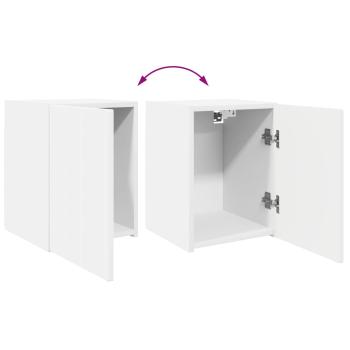 TV-Wandschrank Wandmontiert Weiß 30 x 31 x 40 cm Holzwerkstoff