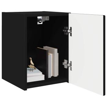 TV-Wandschrank Schwarz 30 x 31 x 40 cm Holzwerkstoff