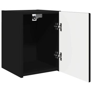 TV-Wandschrank Schwarz 30 x 31 x 40 cm Holzwerkstoff