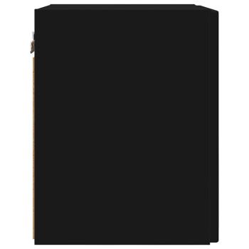 TV-Wandschrank Schwarz 30 x 31 x 40 cm Holzwerkstoff