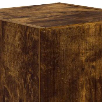 ARDEBO.de - TV-Wandschrank 2 pcs Geräucherte Eiche 30 x 31 x 40 cm