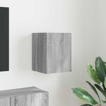 ARDEBO.de - TV-Wandschrank Graues Sonoma 30 x 31 x 40 cm Holzwerkstoff