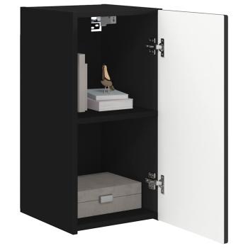 TV-Wandschrank Schwarz 30 x 31 x 60 cm Holzwerkstoff