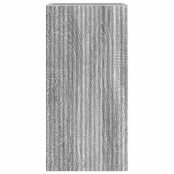 TV-Wandschrank Wandmontiert 2 pcs Graues Sonoma 30 x 31 x 60 cm