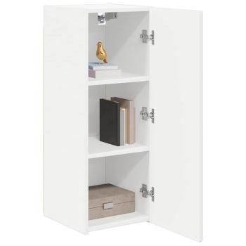 TV-Wandschrank Wandmontiert Weiß 30 x 31 x 80 cm Holzwerkstoff