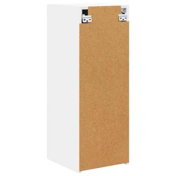 TV-Wandschrank 30 x 31 x 80 cm Weiß Holzwerkstoff
