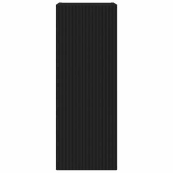 TV-Wandschrank 2 pcs Schwarz 30 x 31 x 80 cm Holzwerkstoff