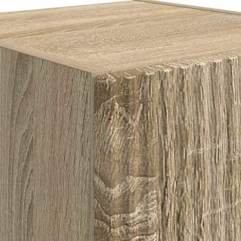 ARDEBO.de - TV-Wandschrank 2 pcs Sonoma 30 x 31 x 80 cm Holzwerkstoff