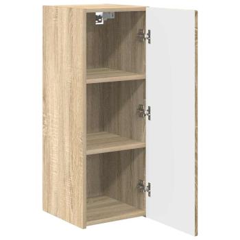 TV-Wandschrank 2 pcs Sonoma 30 x 31 x 80 cm Holzwerkstoff