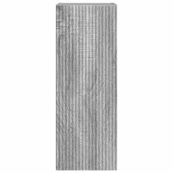 TV-Wandschrank Wandmontiert 2 pcs Graues Sonoma 30 x 31 x 80 cm