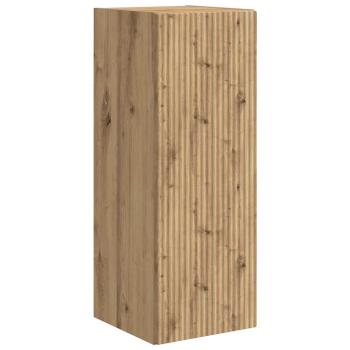 TV-Wandschrank 2 pcs Kunsthandwerk Eiche 30 x 31 x 80 cm