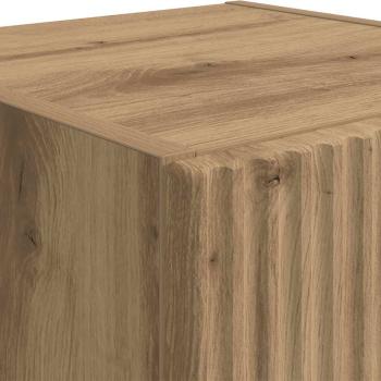 TV-Wandschrank 2 pcs Kunsthandwerk Eiche 30 x 31 x 80 cm