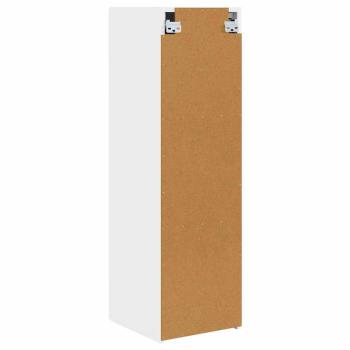 TV-Wandschrank 30 x 31 x 100 cm Weiß Holzwerkstoff