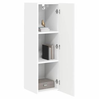 TV-Wandschrank 30 x 31 x 100 cm Weiß Holzwerkstoff